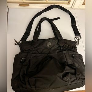 Lululemon Black Tote Bag
